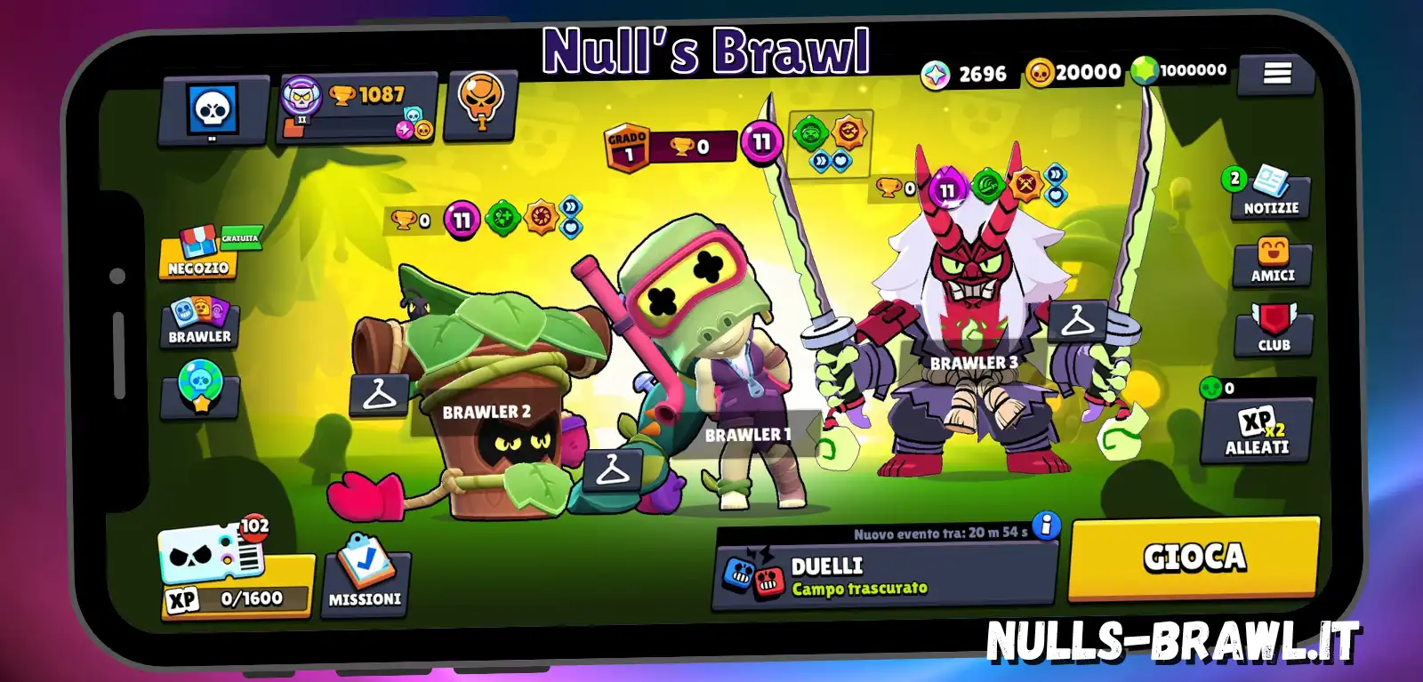 Nulls Brawl APK Android.